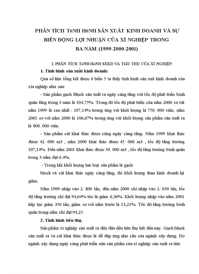 image for page Nghiên cứu tình hình sản xuất kinh doanh và khả năng tăng lợi nhuận tại Xí nghiệp sản xuất vật liệu xây dựng Hàm Rồng - Thanh Hoá