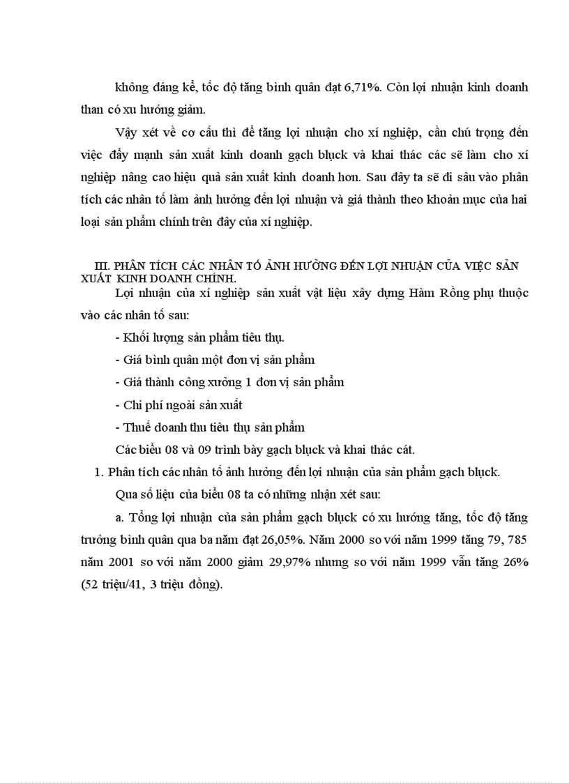 image for page Nghiên cứu tình hình sản xuất kinh doanh và khả năng tăng lợi nhuận tại Xí nghiệp sản xuất vật liệu xây dựng Hàm Rồng - Thanh Hoá