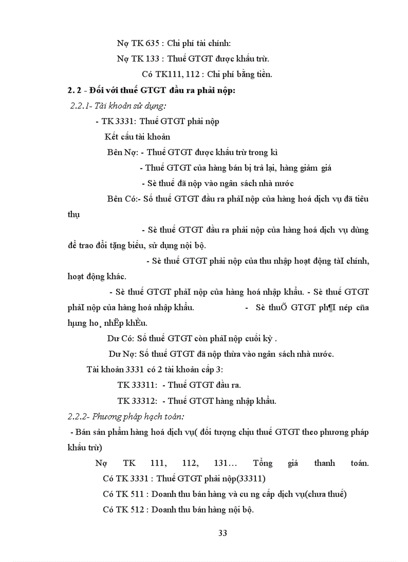 image for page Thuế GTGT,Thực trạng vận hành thuế GTGT và kế toán thuế GTGT ở việt nam