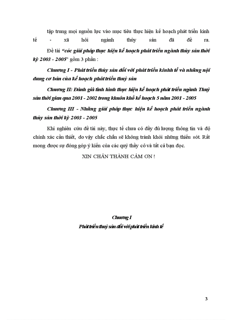 image for page Các giải pháp thực hiện kế hoạch phát triển ngành thủy sản thời kỳ 2003-2005