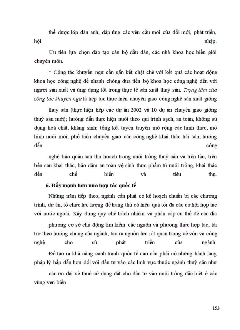 image for page Các giải pháp thực hiện kế hoạch phát triển ngành thủy sản thời kỳ 2003-2005