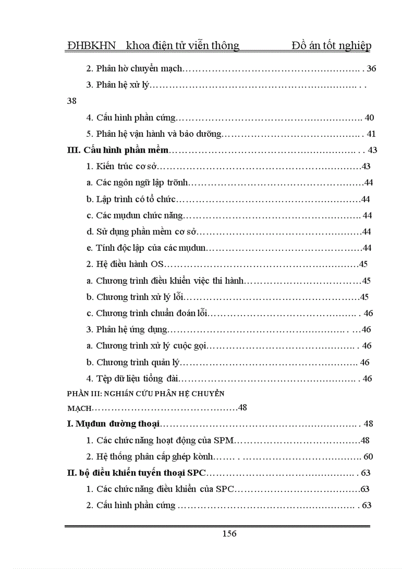 image for page Tổng quan về tổng đài SPC và tổng đài NEAX - 61E và phân hệ chuyển mạch