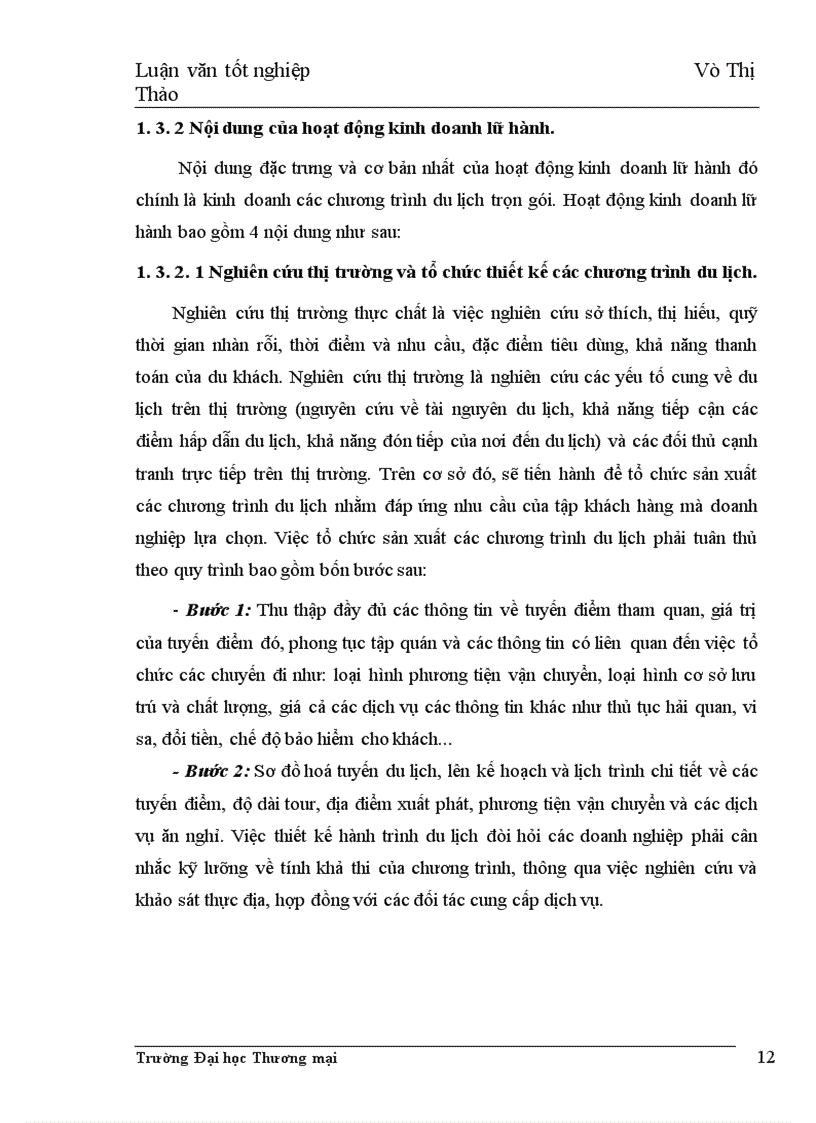 image for page Giải pháp phát triển hoạt động kinh doanh lữ hành nội địa của Xí nghiệp Đầu tư và phát triển du lịch Sông Hồng thuộc Công ty Du lịch và thương mại tổng hợp Thăng Long