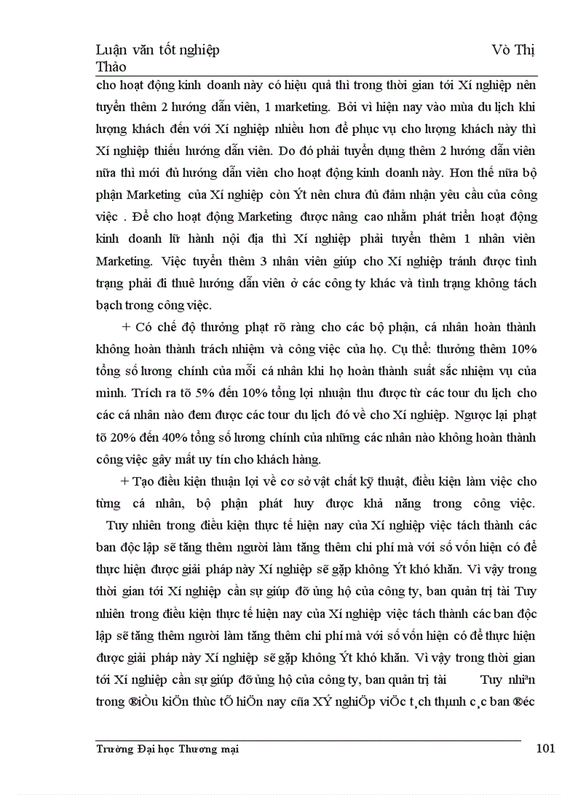 image for page Giải pháp phát triển hoạt động kinh doanh lữ hành nội địa của Xí nghiệp Đầu tư và phát triển du lịch Sông Hồng thuộc Công ty Du lịch và thương mại tổng hợp Thăng Long