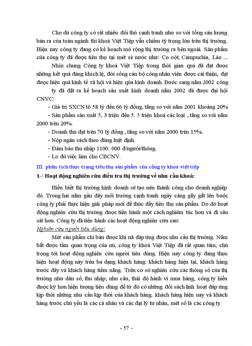 image for page Hoạt động tiêu thụ sản phẩm tại công ty Khoá Việt Tịêp và các giải pháp nhằm nâng cao hiệu quả tiêu thụ