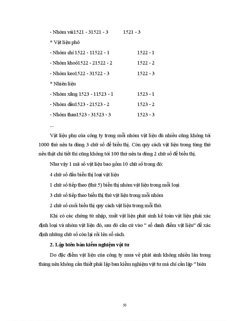 image for page Tổ chức công tác kế toán vật liệu tại công ty cổ phần Giầy Hà Nội