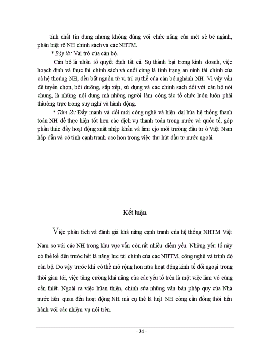 image for page Các giải pháp tăng cường khả năng cạnh tranh của các ngân hàng thương mại việt nam để tham gia hội nhập kinh tế tài chính khu vực và thế giới