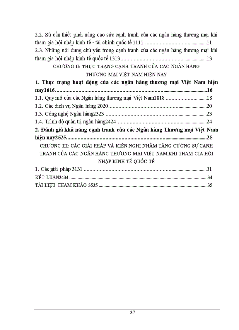 image for page Các giải pháp tăng cường khả năng cạnh tranh của các ngân hàng thương mại việt nam để tham gia hội nhập kinh tế tài chính khu vực và thế giới