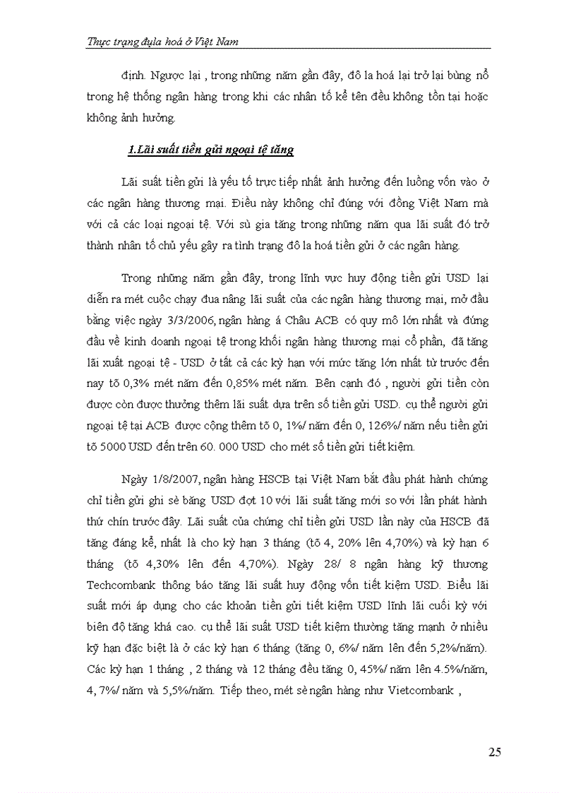 image for page Thực trạng Đôla hoá