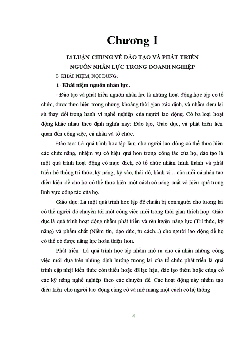 image for page Thực trạng công tác đào tạo và phát triển nguồn nhân lực ở nhà máy gạch ốp lát Hải Dương