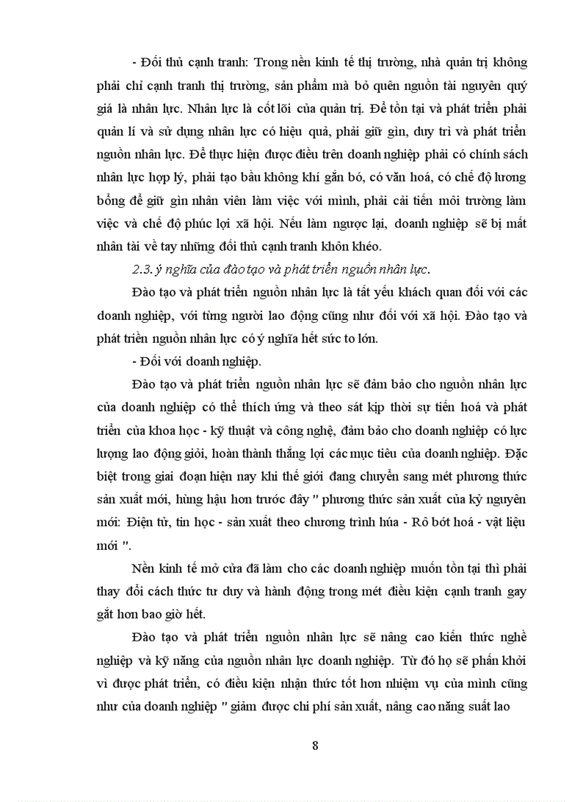 image for page Thực trạng công tác đào tạo và phát triển nguồn nhân lực ở nhà máy gạch ốp lát Hải Dương