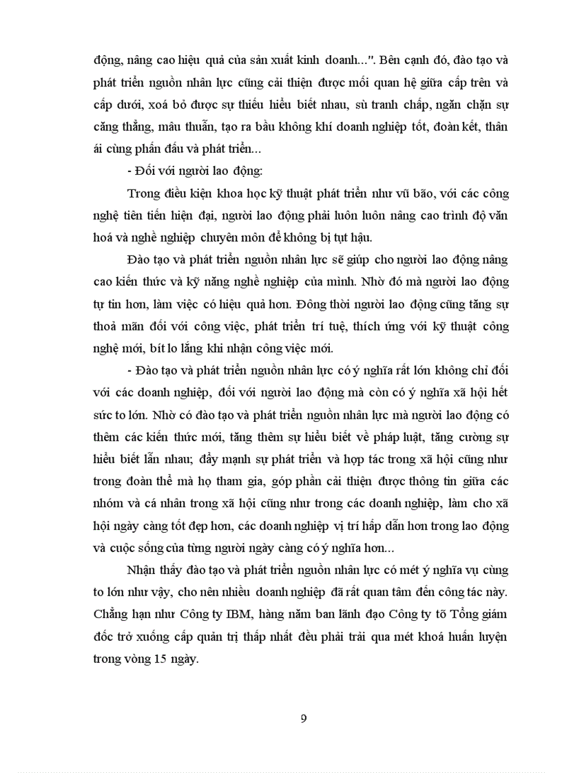 image for page Thực trạng công tác đào tạo và phát triển nguồn nhân lực ở nhà máy gạch ốp lát Hải Dương