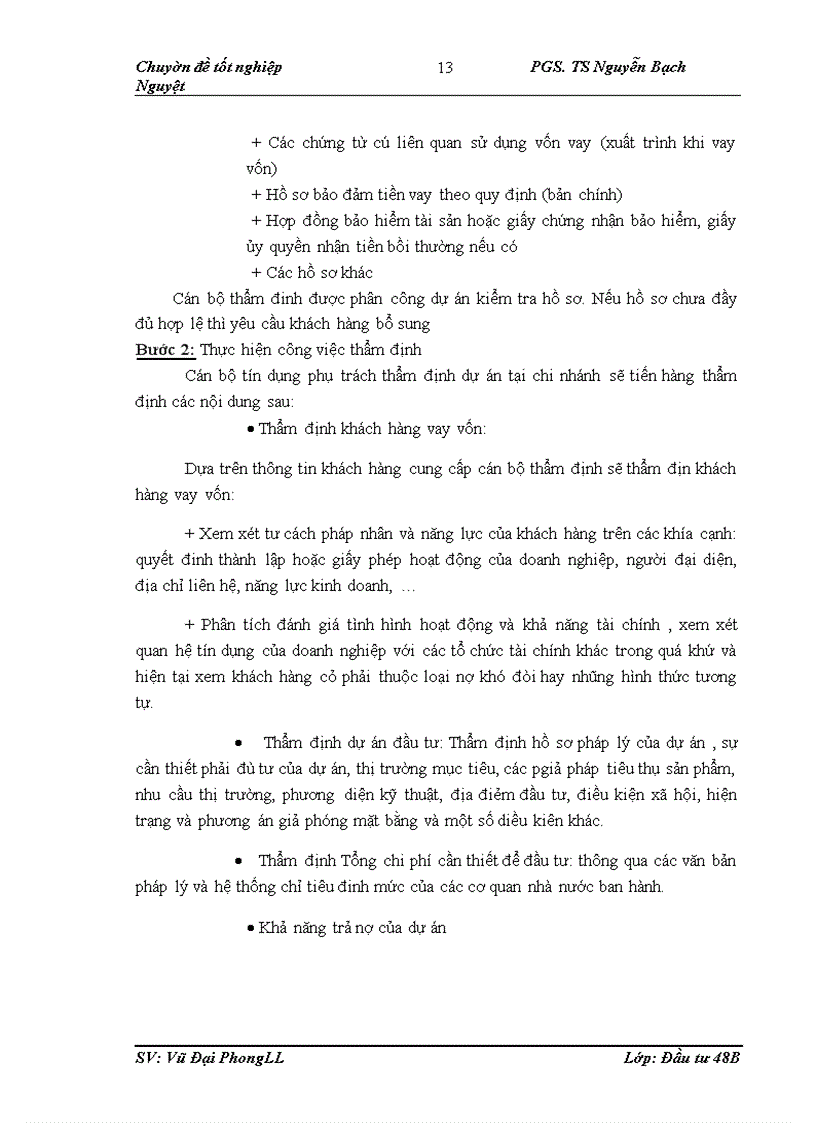image for page Hoàn thiện công tác thẩm định tài chính dự án đầu tư vay vốn tại chi nhánh Ngân hàng công thương Hoàng Mai