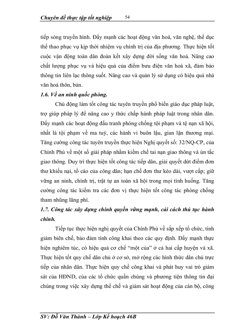 image for page Những giải pháp cơ bản để thực hiện kế hoạch phát triển kinh tế xã hội 5 năm 2006-2010 của huyện Văn Yên tỉnh Yên Bái