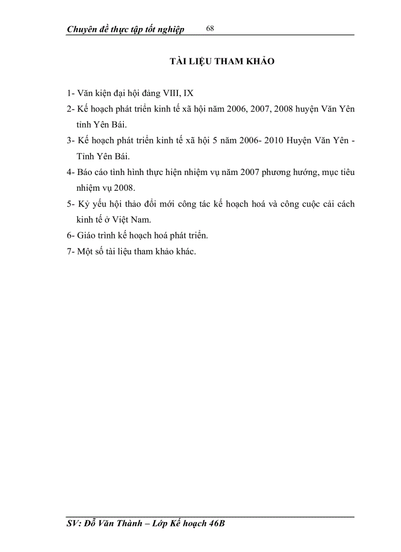 image for page Những giải pháp cơ bản để thực hiện kế hoạch phát triển kinh tế xã hội 5 năm 2006-2010 của huyện Văn Yên tỉnh Yên Bái