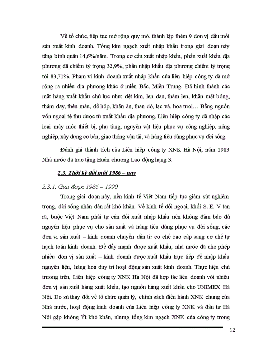 image for page Một số giải pháp nhằm thúc đẩy hoạt động xuất khẩu hàng nông sản ở công ty Xuất nhập khẩu và đầu tư Hà Nội.