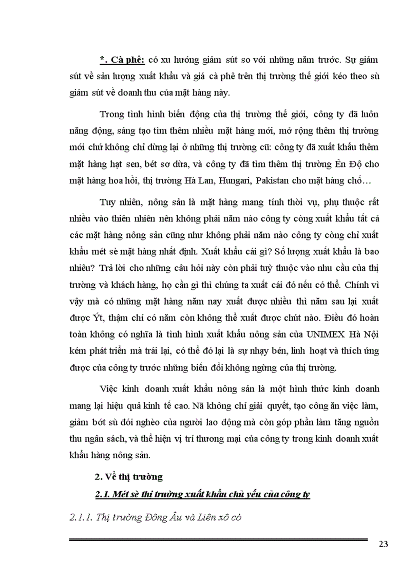 image for page Một số giải pháp nhằm thúc đẩy hoạt động xuất khẩu hàng nông sản ở công ty Xuất nhập khẩu và đầu tư Hà Nội.