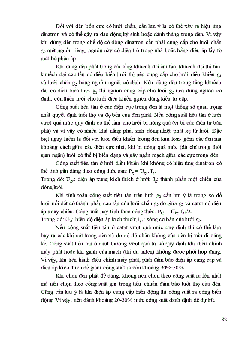 image for page Tính toán thay thế bóng điện tử cho lò tôi cao tần