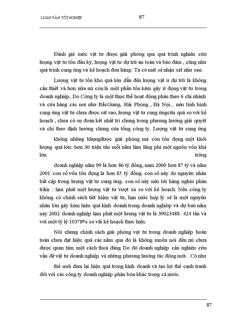 image for page Phương hướng và giả pháp nhằm nâng cao hiệu quả quản lý vật tư tại