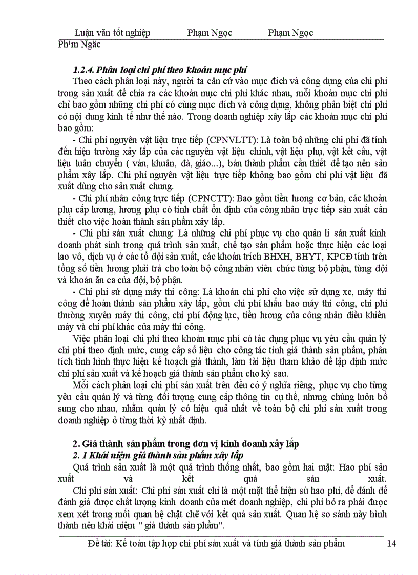 image for page Hoàn thiện công tác kế toán chi phí sản xuất và tính giá thành sản phẩm tại công ty xây lắp điện 4 \