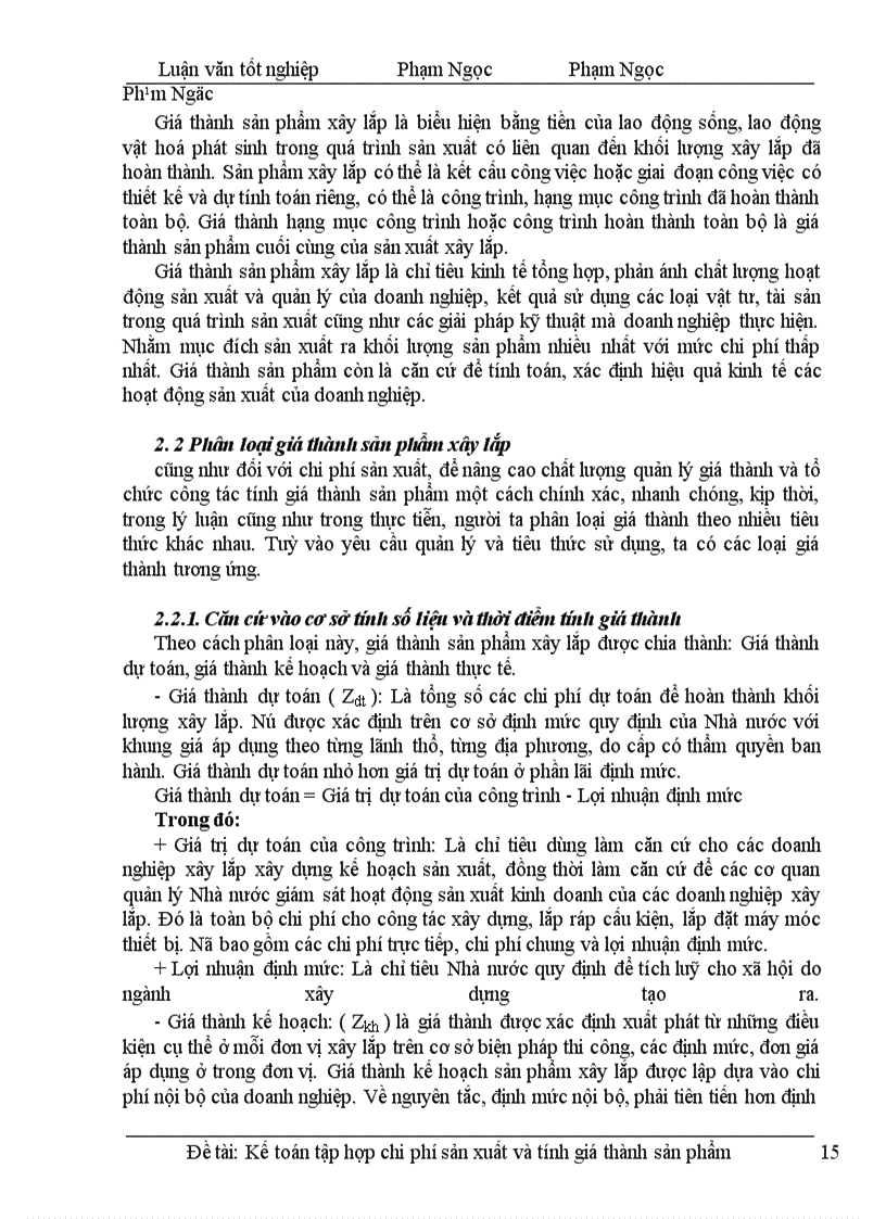 image for page Hoàn thiện công tác kế toán chi phí sản xuất và tính giá thành sản phẩm tại công ty xây lắp điện 4 \