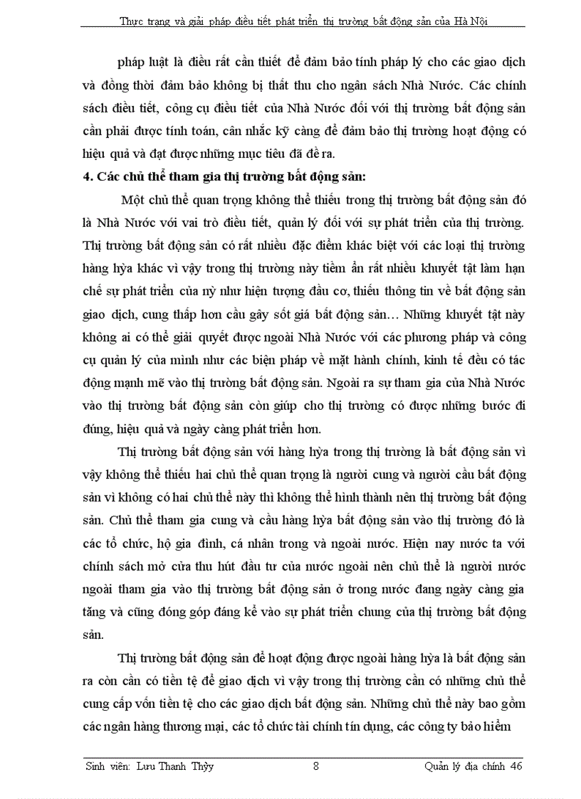 image for page Thực trạng và giải pháp điều tiết phát triển thị trường bất động sản của Hà Nội