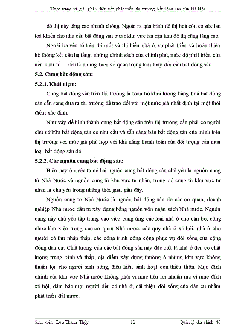 image for page Thực trạng và giải pháp điều tiết phát triển thị trường bất động sản của Hà Nội