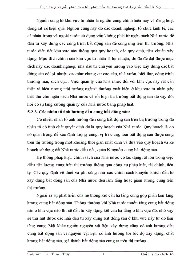 image for page Thực trạng và giải pháp điều tiết phát triển thị trường bất động sản của Hà Nội