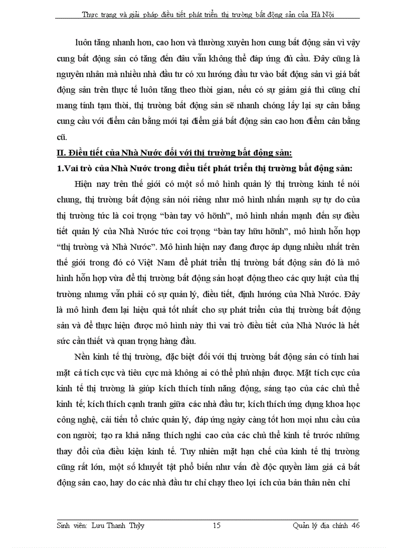 image for page Thực trạng và giải pháp điều tiết phát triển thị trường bất động sản của Hà Nội
