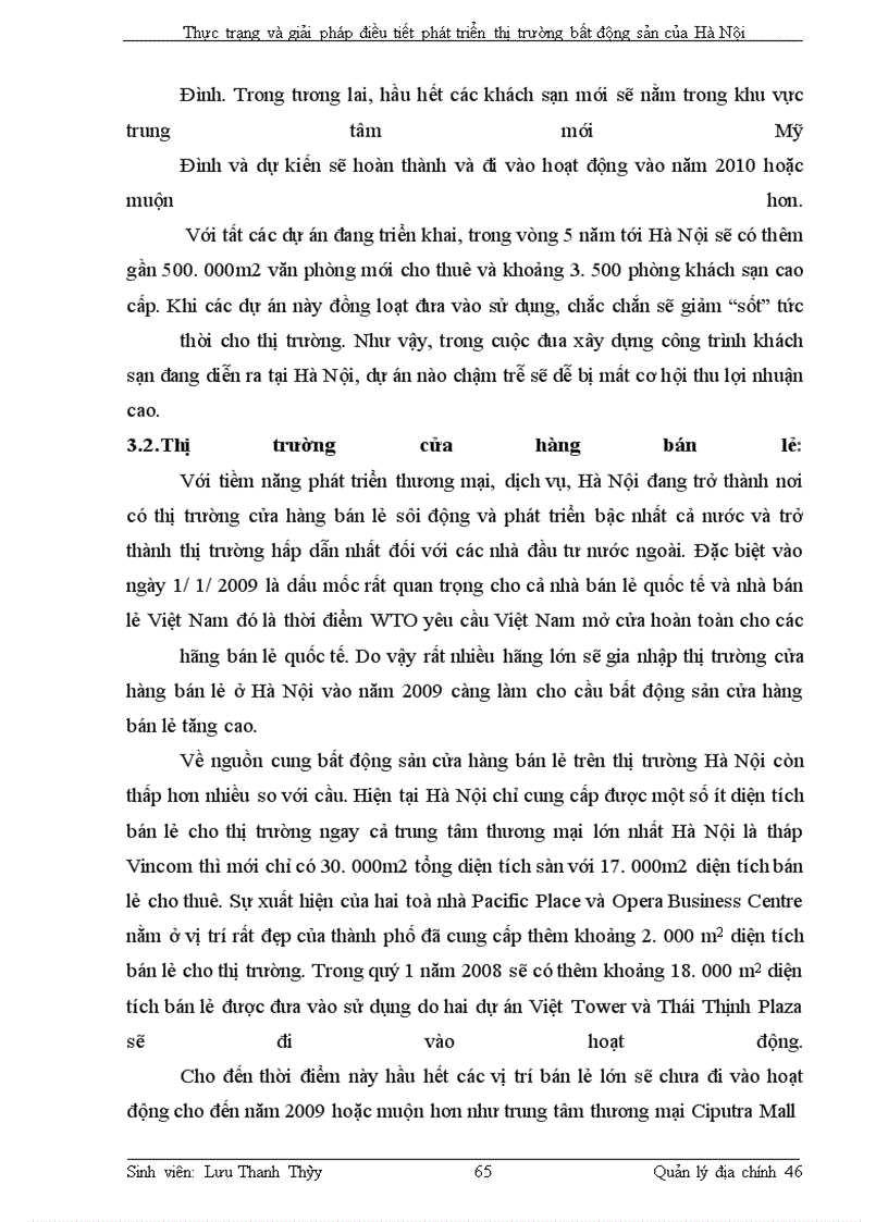 image for page Thực trạng và giải pháp điều tiết phát triển thị trường bất động sản của Hà Nội