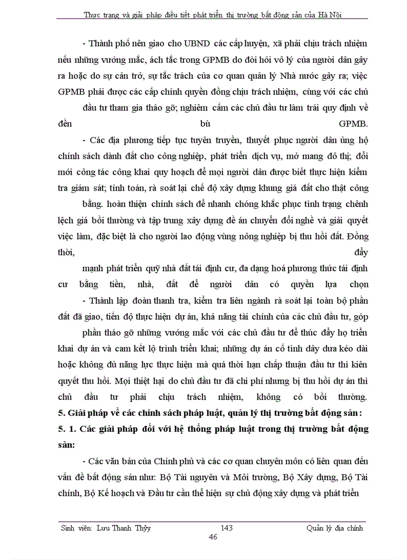 image for page Thực trạng và giải pháp điều tiết phát triển thị trường bất động sản của Hà Nội