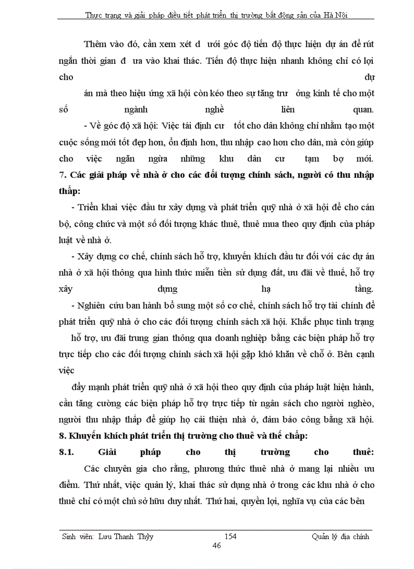 image for page Thực trạng và giải pháp điều tiết phát triển thị trường bất động sản của Hà Nội