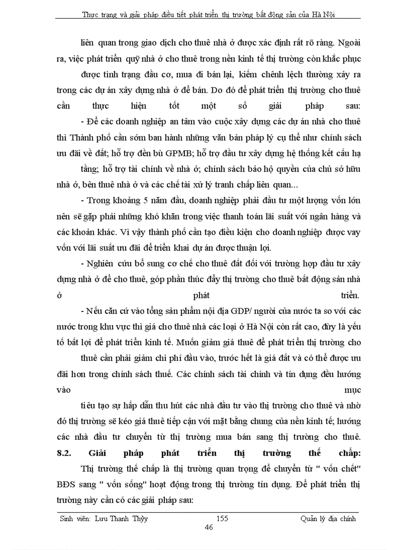 image for page Thực trạng và giải pháp điều tiết phát triển thị trường bất động sản của Hà Nội