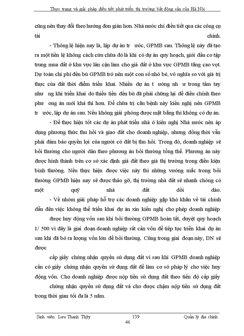 image for page Thực trạng và giải pháp điều tiết phát triển thị trường bất động sản của Hà Nội