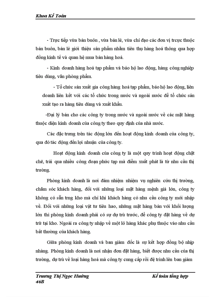 image for page Tình hình kinh doanh và quản lý tại Công ty Cổ phần Tạp phẩm và Bảo hộ lao động.