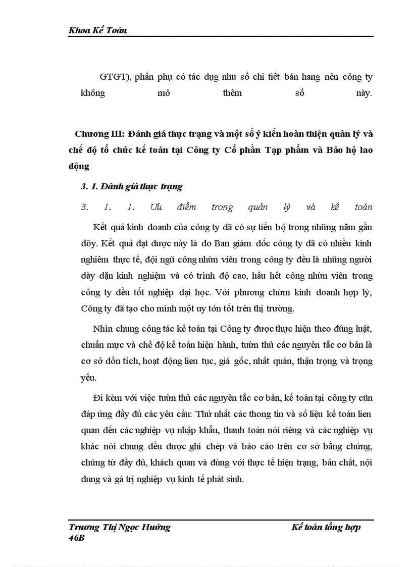 image for page Tình hình kinh doanh và quản lý tại Công ty Cổ phần Tạp phẩm và Bảo hộ lao động.