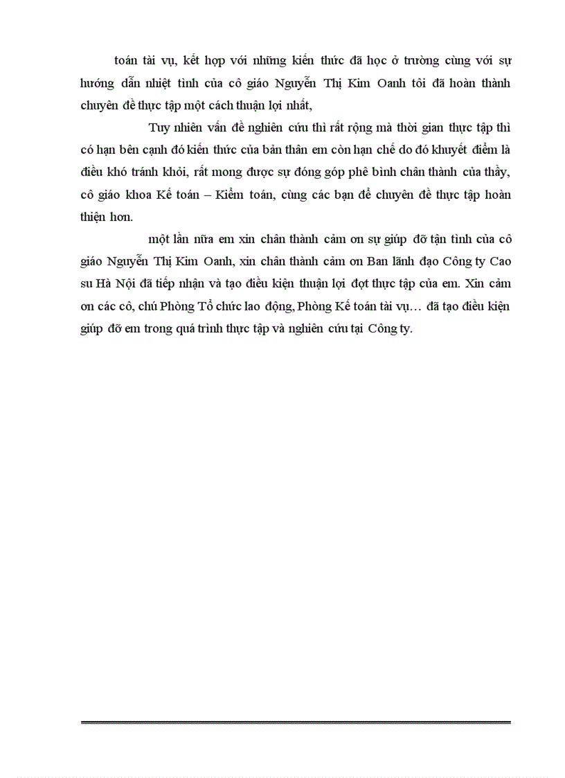 image for page Kế toán tiền lương và các khoản trích theo lương tại Công ty Cao su Hà Nội