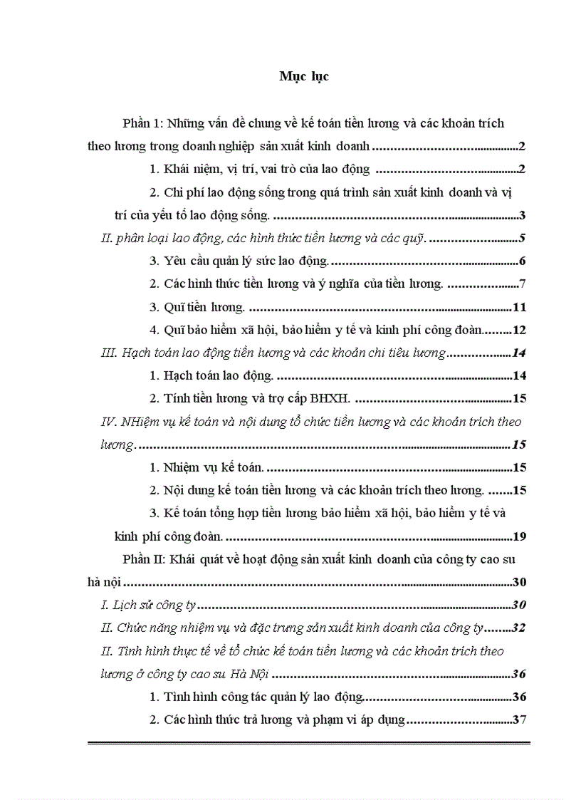 image for page Kế toán tiền lương và các khoản trích theo lương tại Công ty Cao su Hà Nội