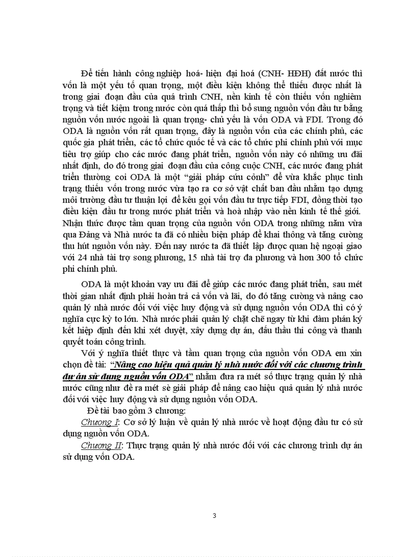 image for page Nâng cao hiệu quả quản lý nhà nước đối với các chương trình dự án sử dụng nguồn vốn ODA