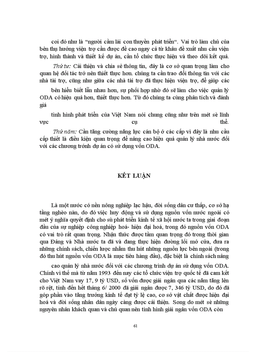 image for page Nâng cao hiệu quả quản lý nhà nước đối với các chương trình dự án sử dụng nguồn vốn ODA