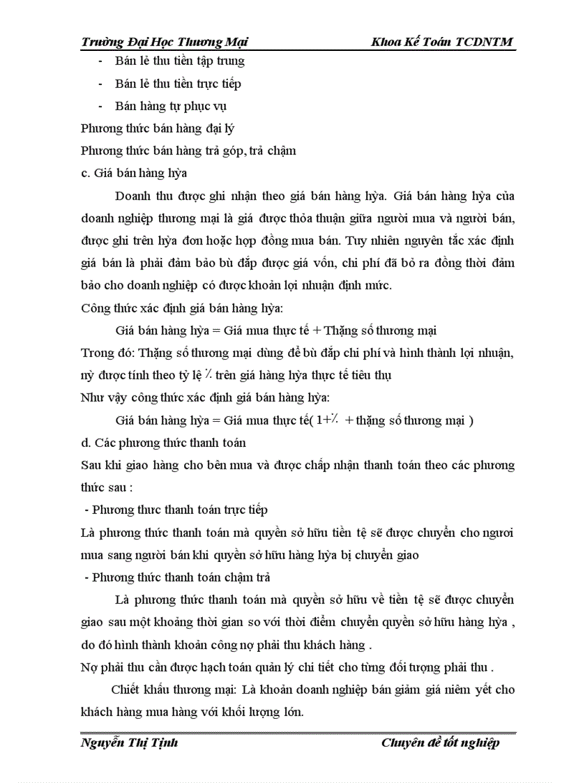 image for page Hoàn thiên phương pháp kế toán nghiệp vụ bán hàng nhóm hàng chủ yếu (cốc giấy) tại công ty liên doanh FNB – chi nhánh Hà Nội