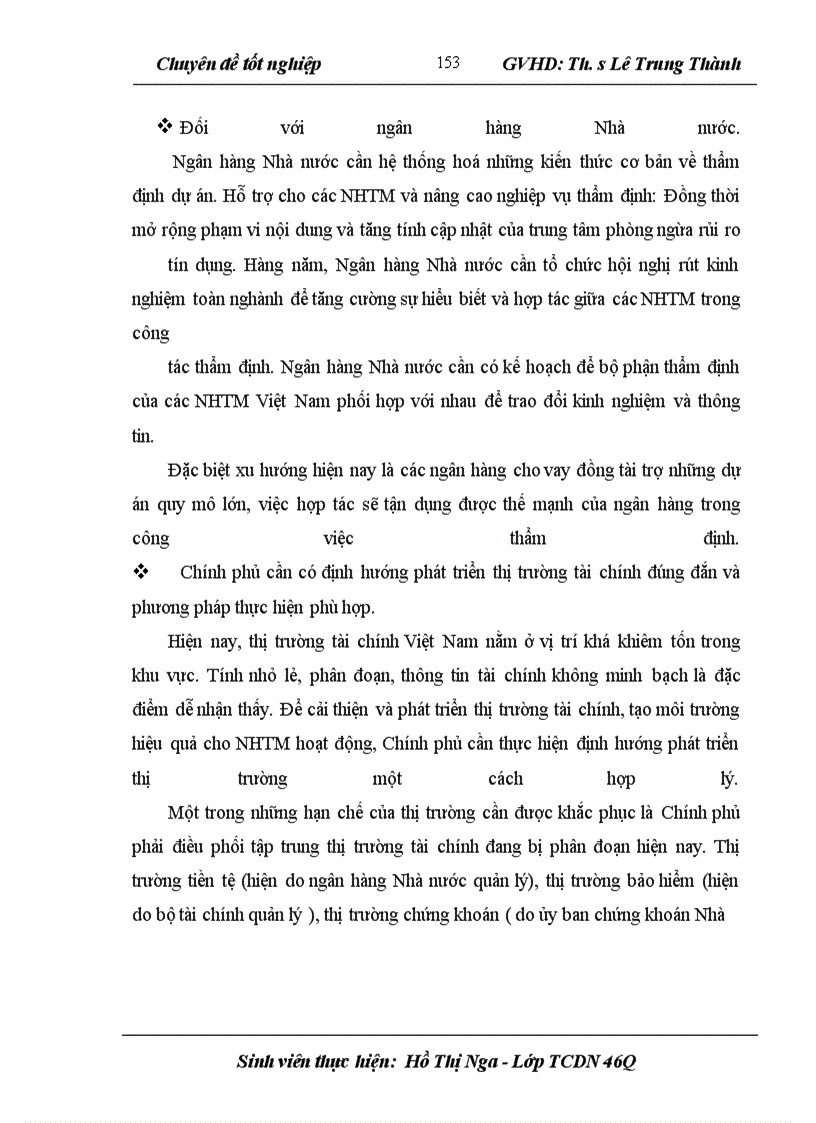 image for page Nâng cao chất lượng hoạt động cho vay theo dự án đầu tư tại Chi nhánh NHCT Bến Thuỷ