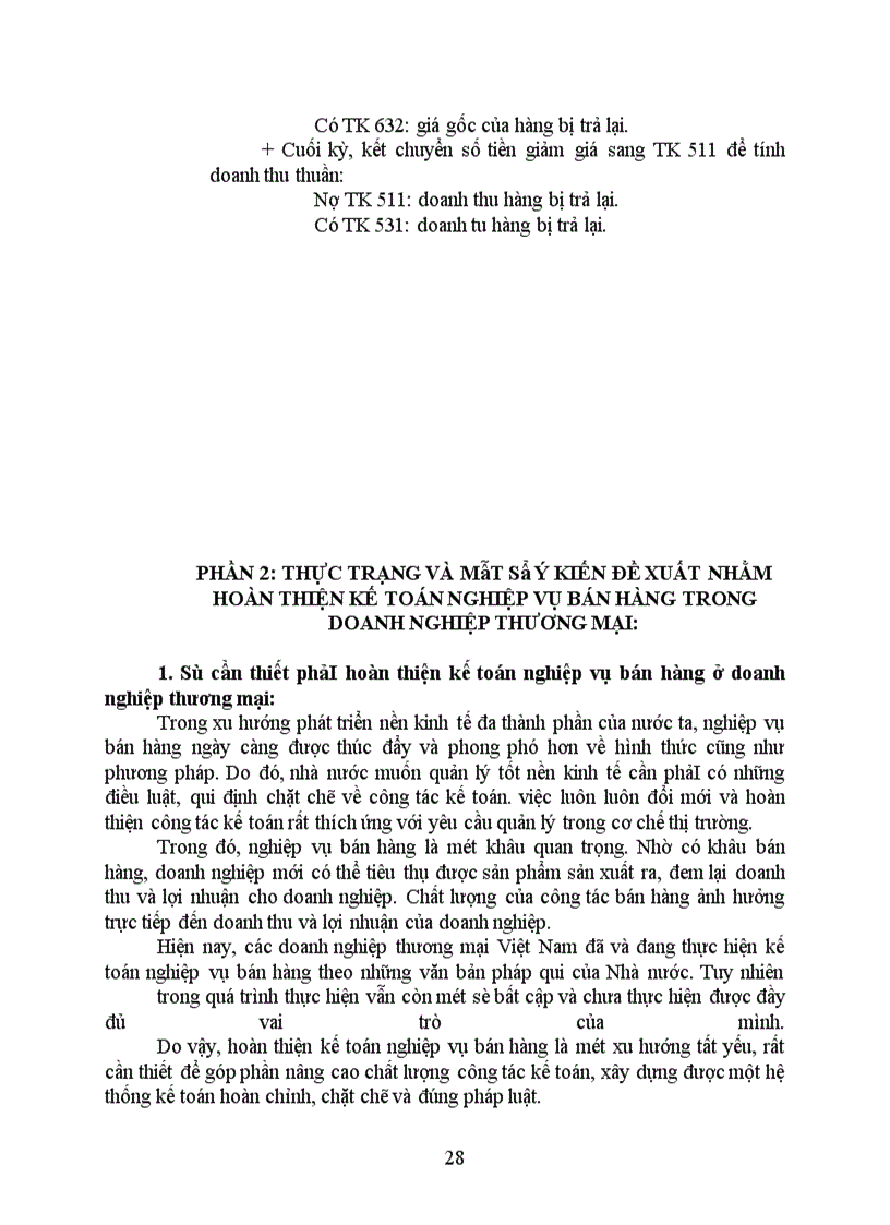 image for page Phương hướng hoàn thiện kế toán nghiệp vụ bán hàng ở doanh nghiệp thương mại