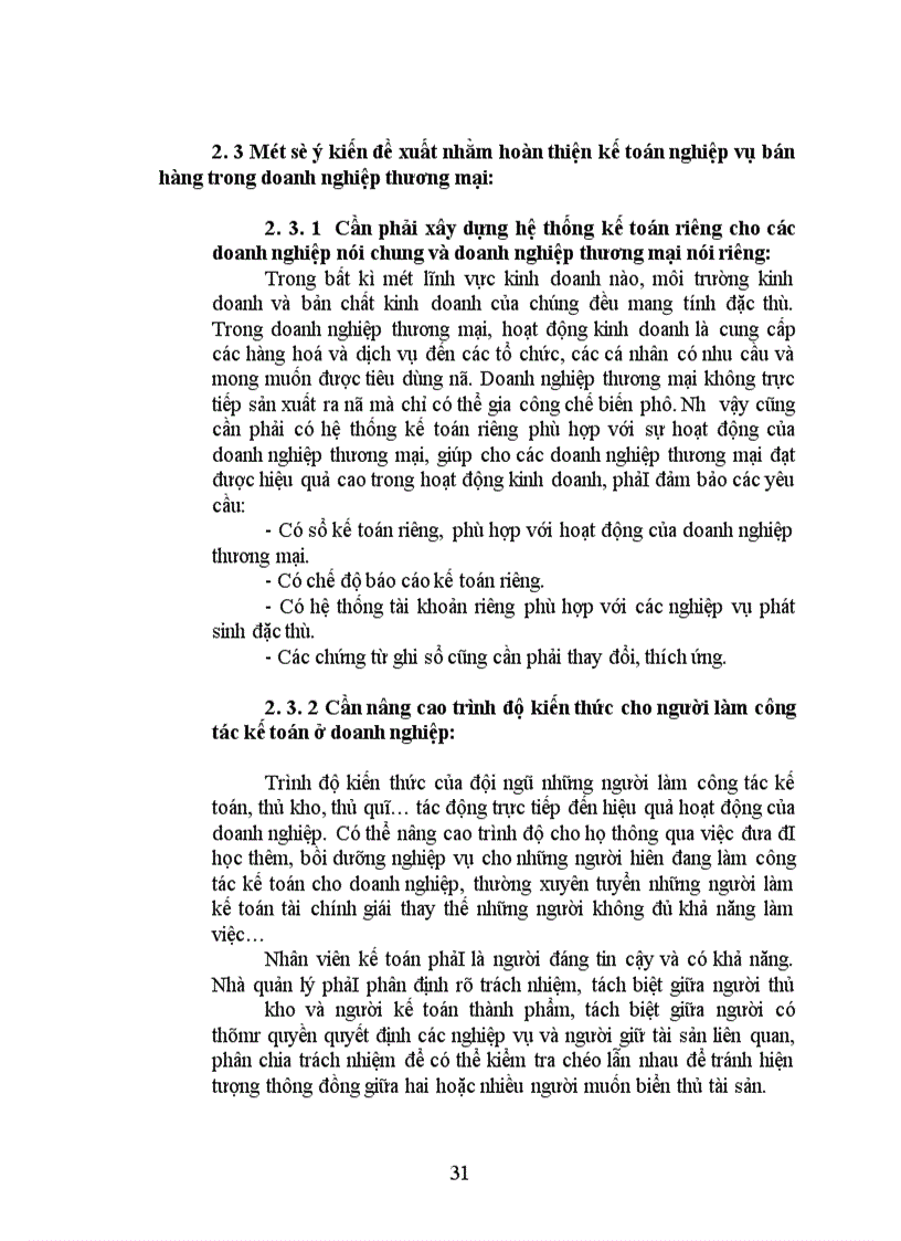 image for page Phương hướng hoàn thiện kế toán nghiệp vụ bán hàng ở doanh nghiệp thương mại