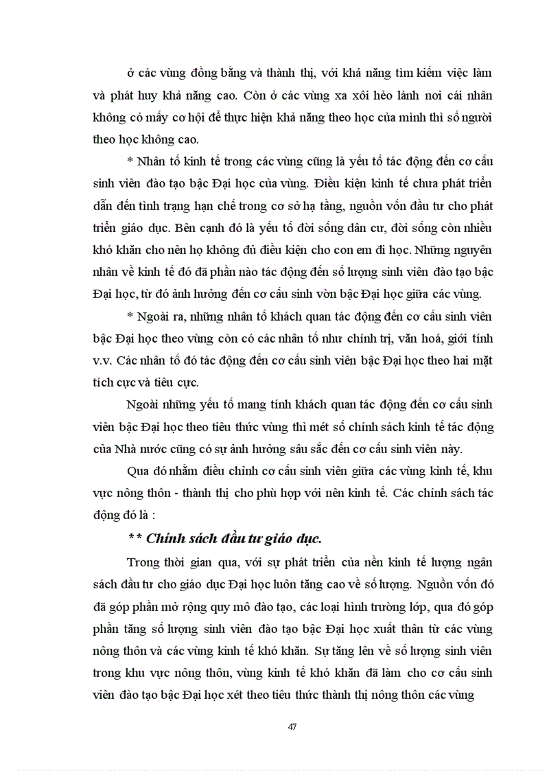 image for page Một số kiến nghị về chính sách hỗ trợ kinh tế nhằm điều chỉnh cơ cấu sinh viên đào tạo bậc đại học cho phù hợp với yêu cầu phát triển kinh tế của Việt nam trong thời gian tới
