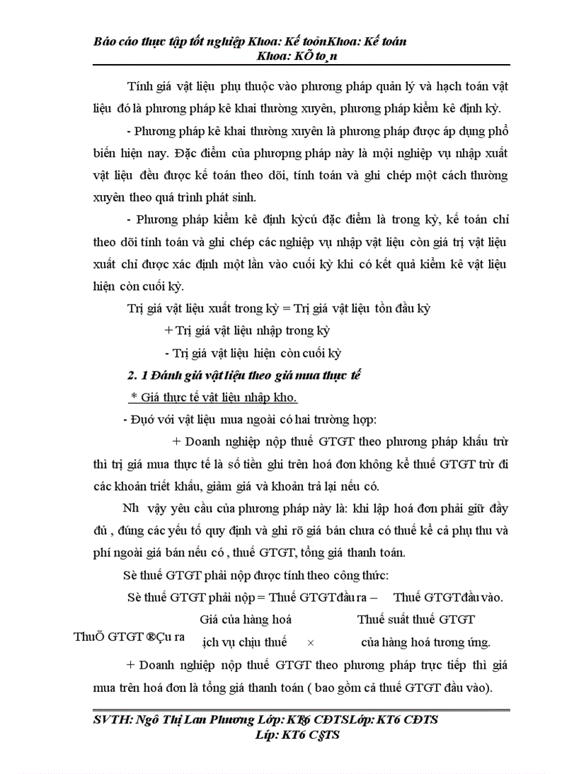 image for page Tổ chức công tác kế toán nguyên vật liệu và tình hình quản lý sử dụng nguyên vật liệu tại công ty cổ phần Cầu Đuống