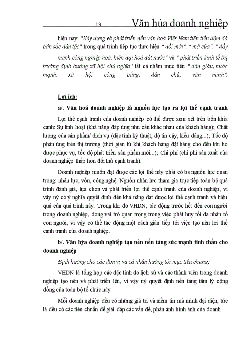 image for page Các nội dung chính của văn hóa doanh nghiệp