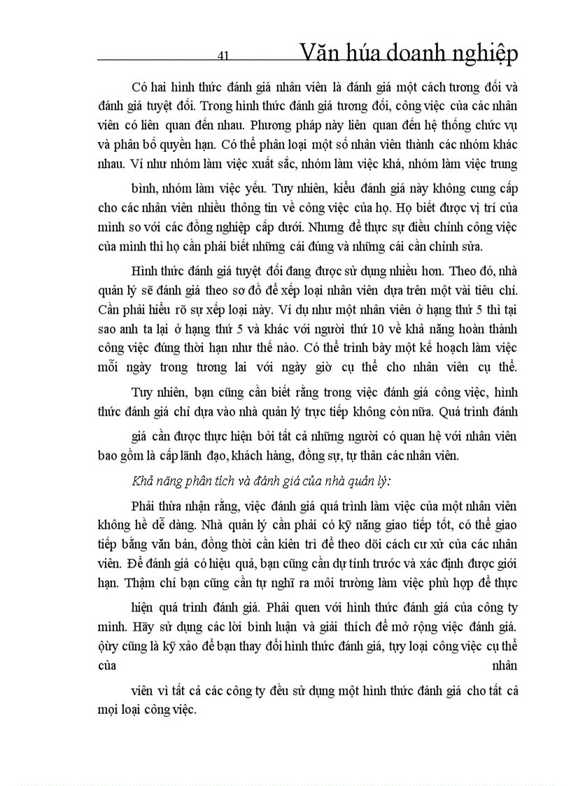 image for page Các nội dung chính của văn hóa doanh nghiệp