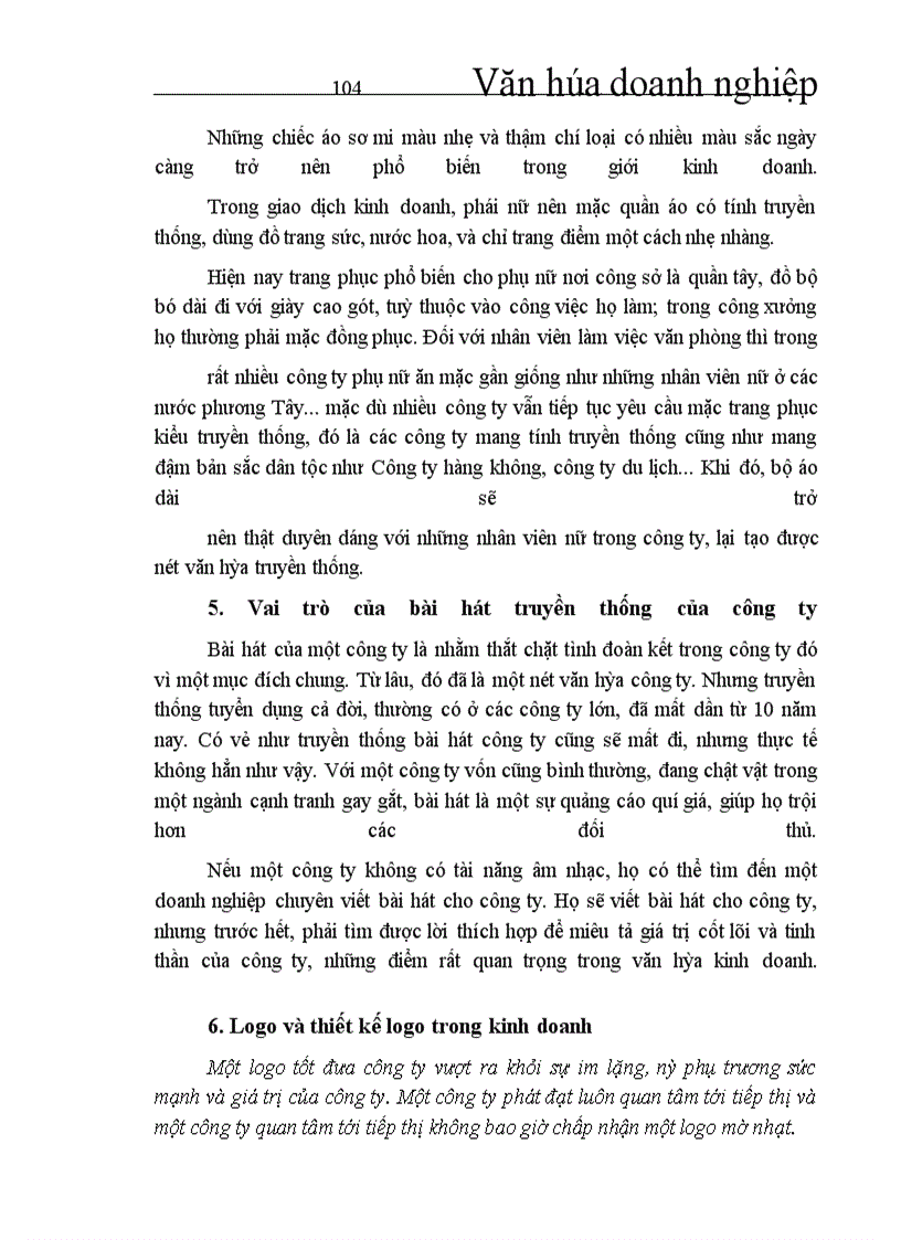 image for page Các nội dung chính của văn hóa doanh nghiệp