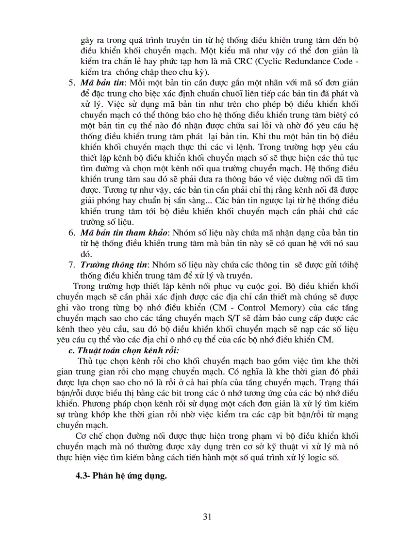 image for page Cấu trúc và chức năng của các phân hệ